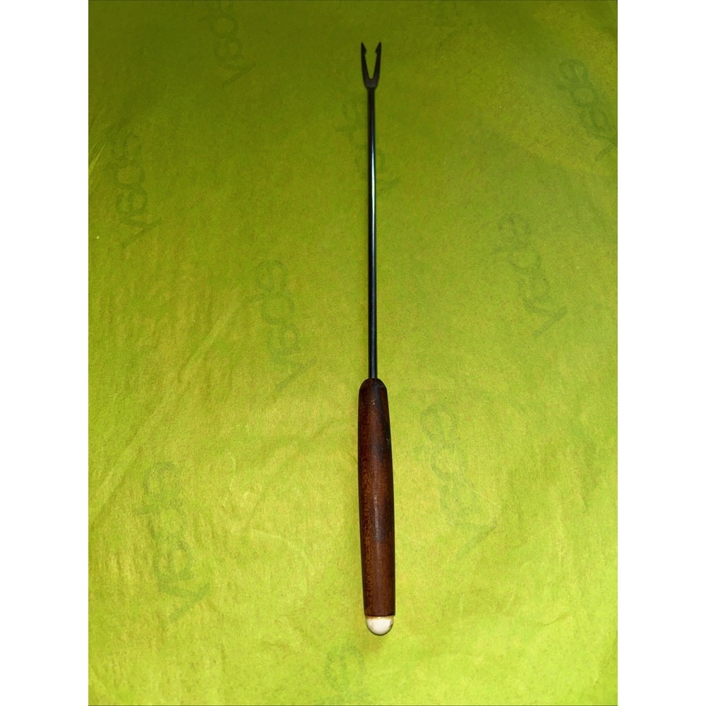 Fondue Vintage Wooden Handle‎ Replacement Fork Stainless Steel Japan